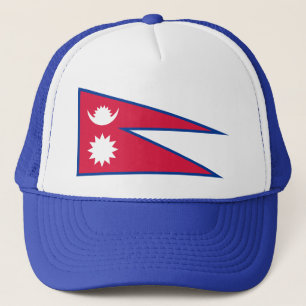 Gorra De Camionero Bandera de Nepal