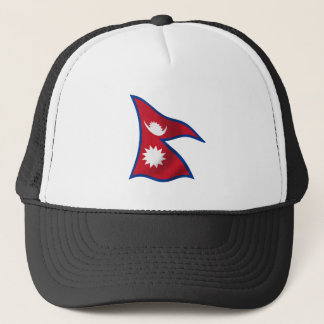 Gorra De Camionero Bandera de Nepal