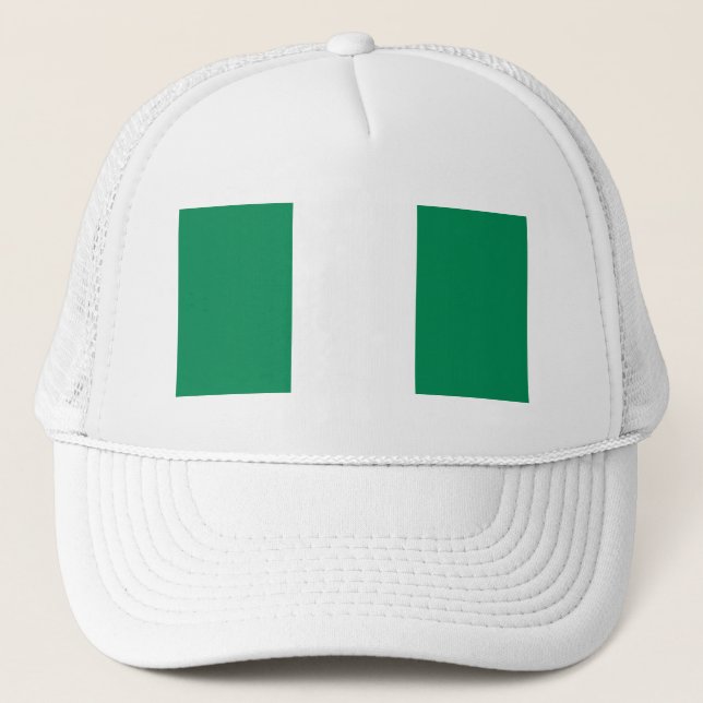Gorra De Camionero Bandera de Nigeria (Anverso)