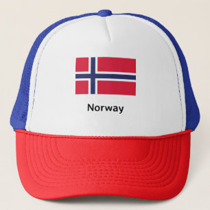 Gorra De Camionero Bandera de Noruega
