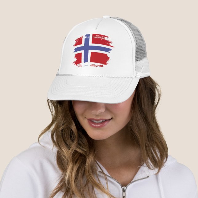 Gorra De Camionero Bandera de Noruega (In situ)