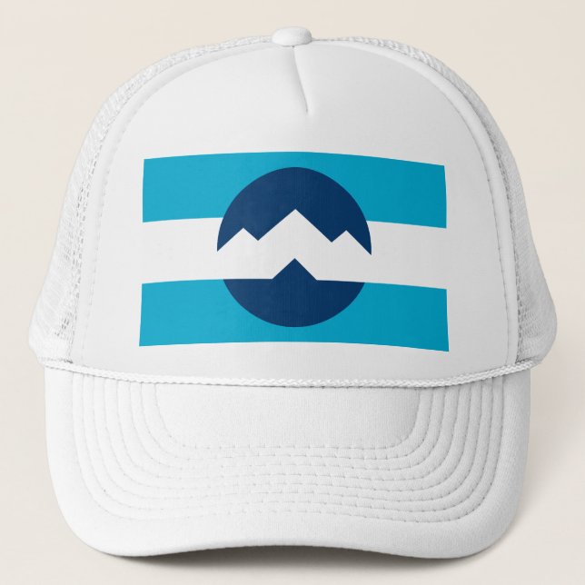 Gorra De Camionero Bandera de Ogden, Utah (Anverso)
