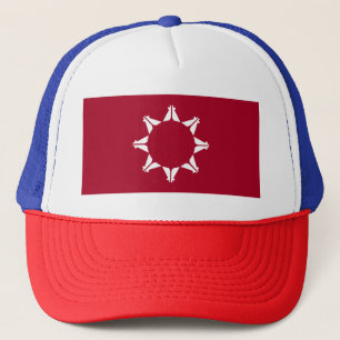 Gorra De Camionero Bandera de Oglala Lakota Sioux