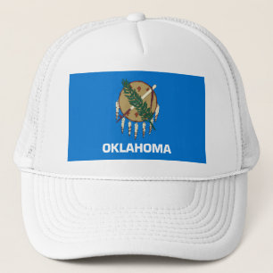GORRA DE CAMIONERO BANDERA DE OKLAHOMA