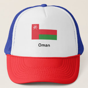 Gorra De Camionero Bandera de Omán