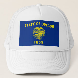 GORRA DE CAMIONERO BANDERA DE OREGON