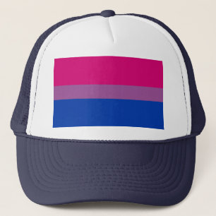 Gorra De Camionero Bandera de orgullo bisexual