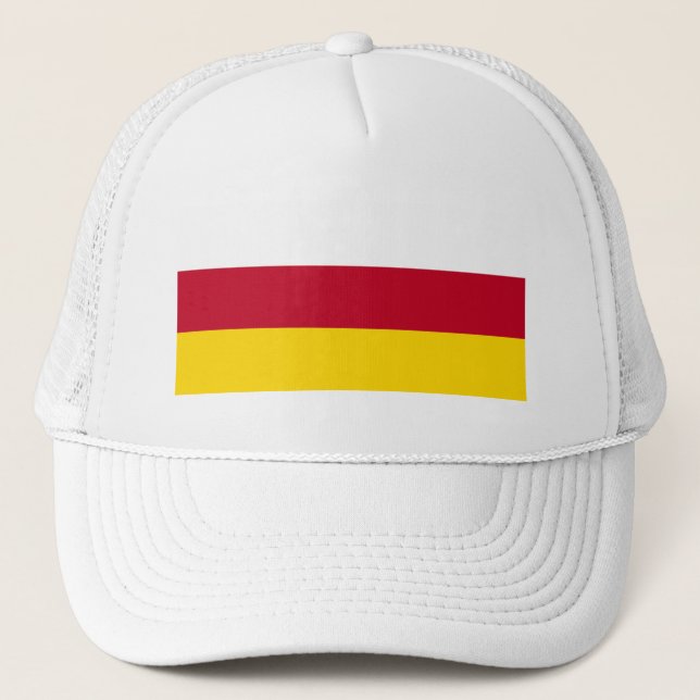 Gorra De Camionero Bandera de Osetia del Norte (Anverso)