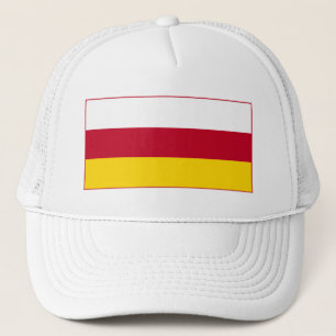 Gorra De Camionero Bandera de Osetia del Norte