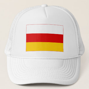 Gorra De Camionero Bandera de Osetia del Sur