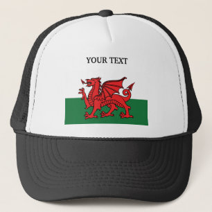 Gorra De Camionero Bandera de País de Gales