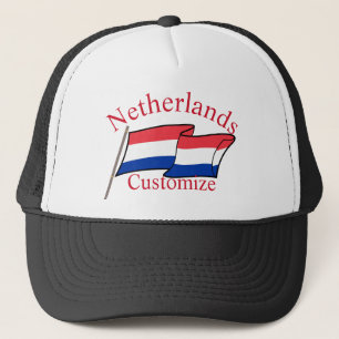 Gorra De Camionero Bandera de Países Bajos Thunder_Cove
