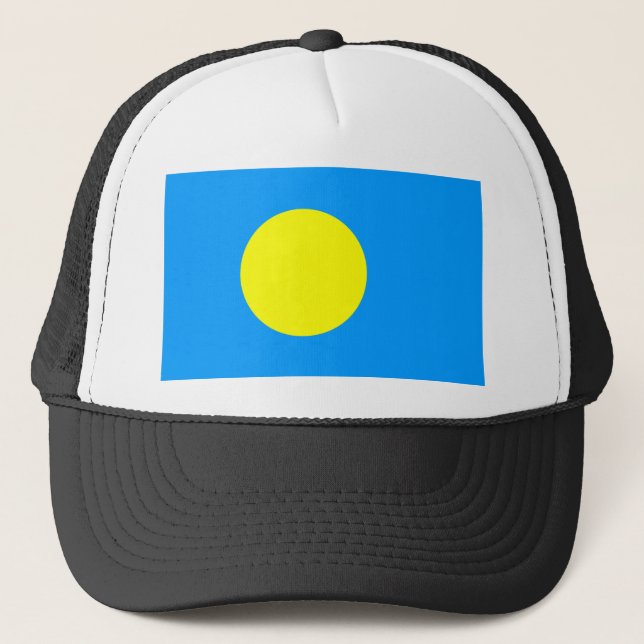 Gorra De Camionero Bandera de Palau (Anverso)
