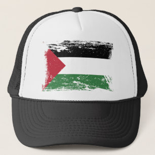 Gorra De Camionero Bandera de Palestina del Grunge