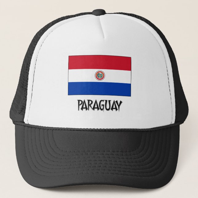 Gorra De Camionero Bandera de Paraguay (Anverso)