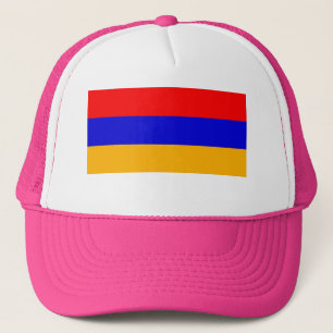 Gorra De Camionero Bandera de PINK de Armenia