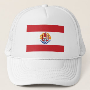 Gorra De Camionero Bandera de Polinesia Francesa