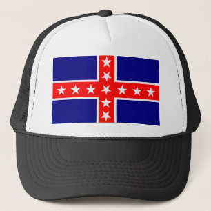 Gorra De Camionero Bandera de Polk (Primer Ejército del Cuerpo de Ten