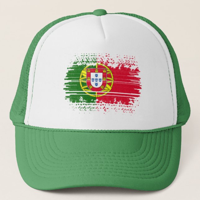 Gorra De Camionero Bandera de Portugal (Anverso)