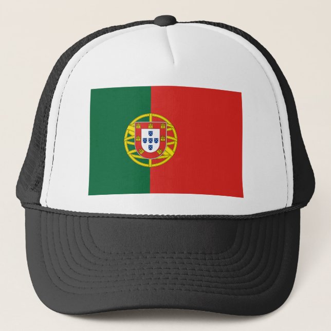 Gorra De Camionero Bandera de Portugal (Anverso)