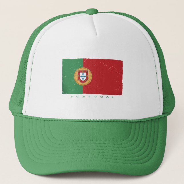 Gorra De Camionero Bandera de Portugal (Anverso)