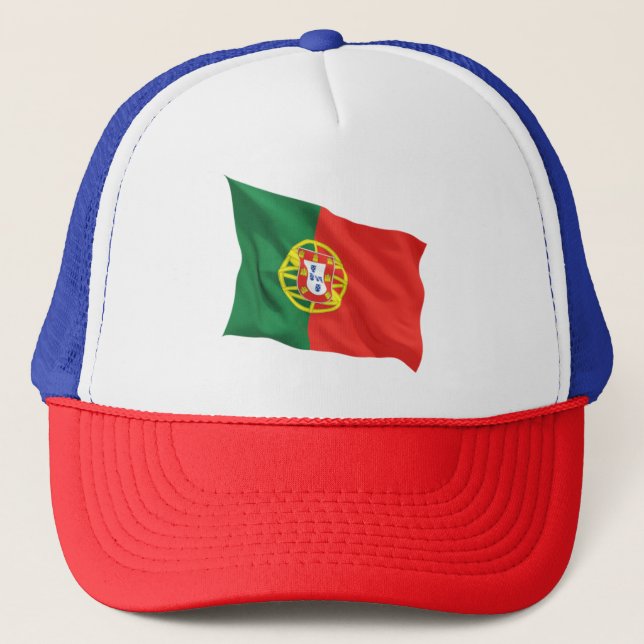 Gorra De Camionero Bandera de Portugal (Anverso)