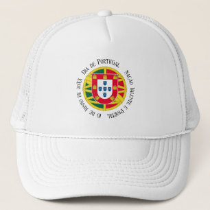 Gorra De Camionero Bandera de Portugal para el Día de Portugal