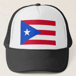 Gorra De Camionero Bandera de Puerto Rico