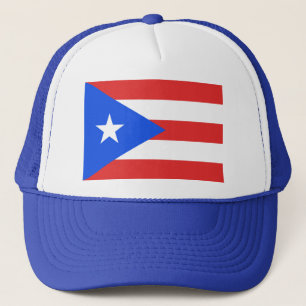 Gorra De Camionero Bandera de Puerto Rico