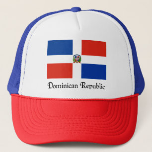 Gorra De Camionero Bandera de República Dominicana