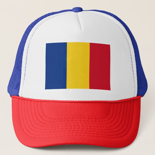 Gorra De Camionero Bandera de Rumania (Anverso)