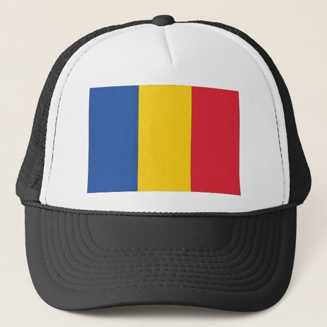 Gorra De Camionero Bandera de Rumania (Anverso)