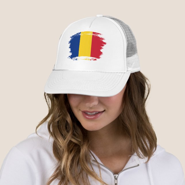 Gorra De Camionero Bandera de Rumania (In situ)