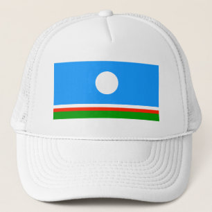 Gorra De Camionero Bandera de Sakha