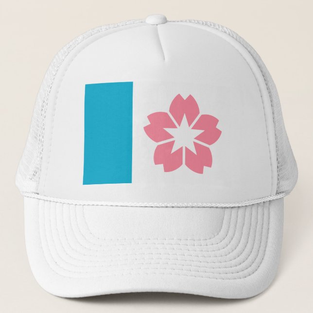 Gorra De Camionero Bandera de Salem, Oregón (Anverso)