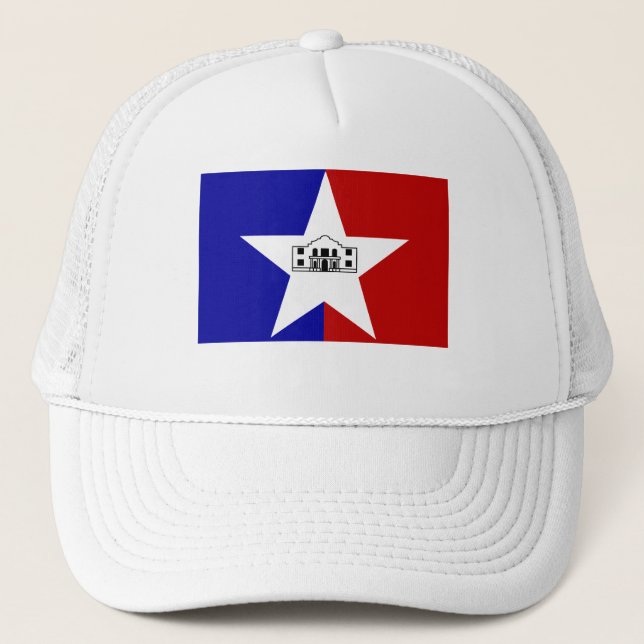 Gorra De Camionero Bandera de San Antonio (Anverso)