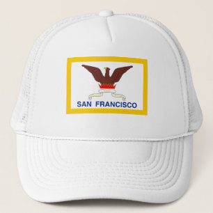 Gorra De Camionero Bandera de San Francisco