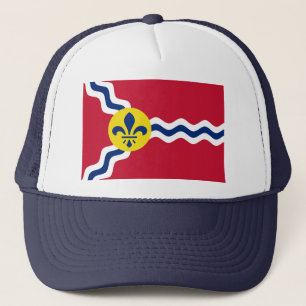 Gorra De Camionero Bandera de San Luis, Misuri