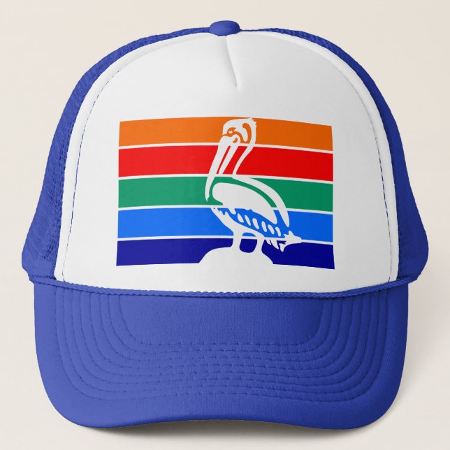 Gorra De Camionero Bandera de San Petersburgo, Florida (Anverso)