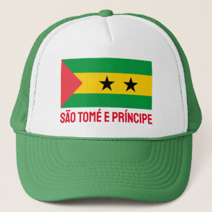 Gorra De Camionero Bandera de Santo Tomé y Príncipe
