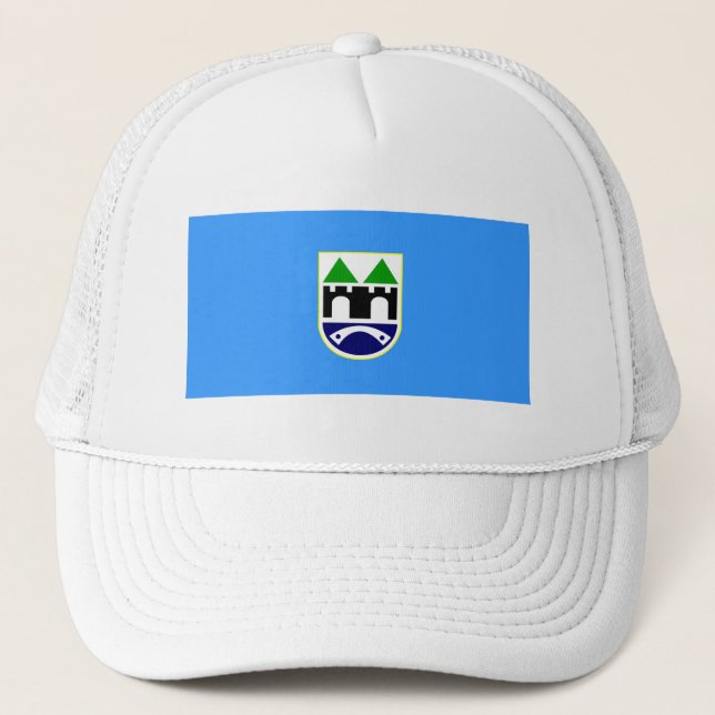 Gorra De Camionero Bandera de Sarajevo (Anverso)