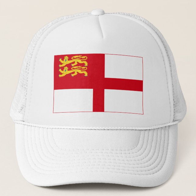 Gorra De Camionero Bandera de Sark (Anverso)