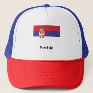 Gorra De Camionero Bandera de Serbia