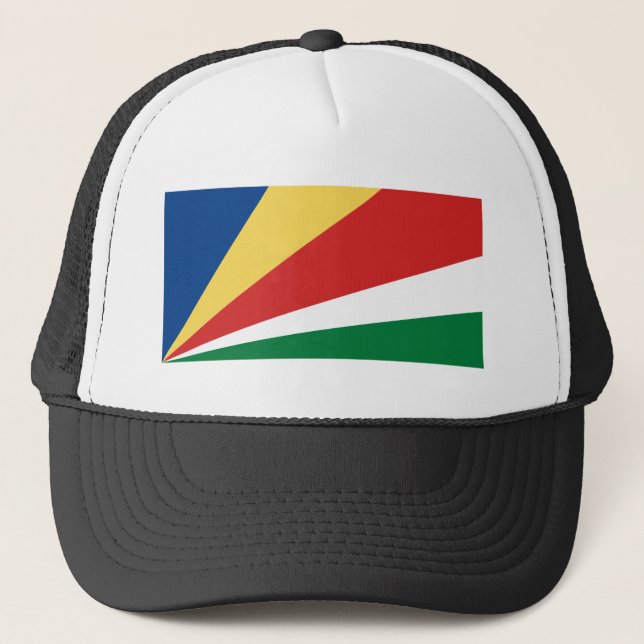 Gorra De Camionero Bandera de Seychelles (Anverso)