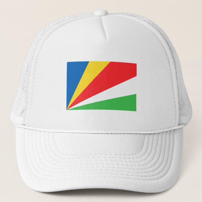 Gorra De Camionero Bandera de Seychelles (Anverso)