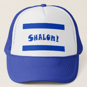 Gorra De Camionero Bandera de Shalom de Israel