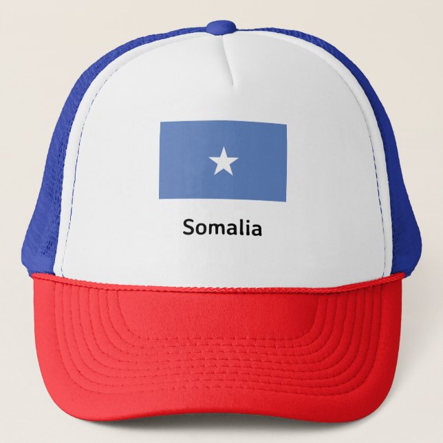 Gorra De Camionero Bandera de Somalia (Anverso)