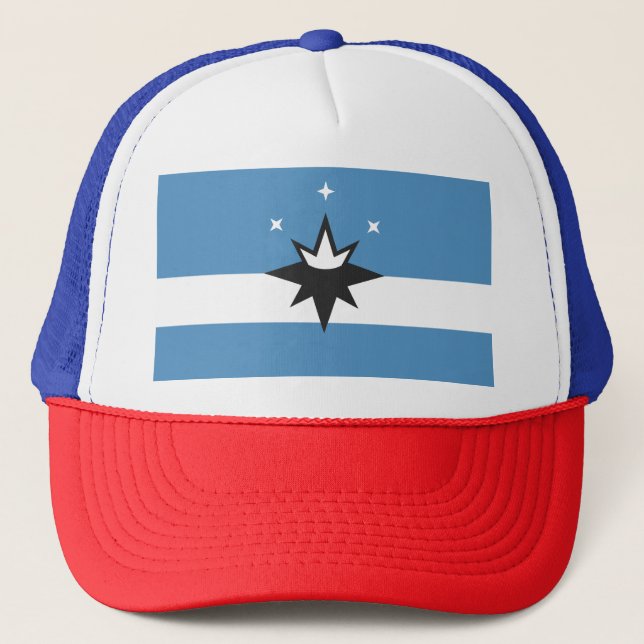 Gorra De Camionero Bandera de Springfield, estado de Misuri, Estados  (Anverso)