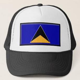 Gorra De Camionero Bandera de St Lucia