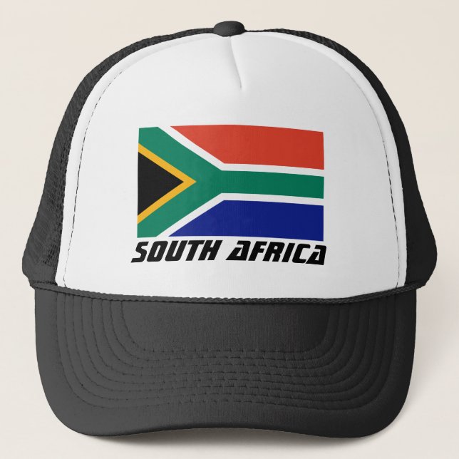 Gorra De Camionero Bandera de Sudáfrica (Anverso)